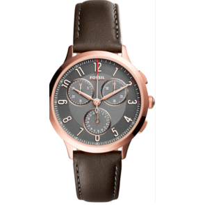 Bracelet de montre Fossil CH3099 Cuir Gris 18mm